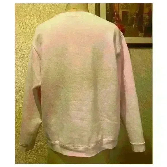 Women's Vintage Love Wildwood New Jersey Pink Crewneck Sweatshirt Size 1X - Picture 4 of 6